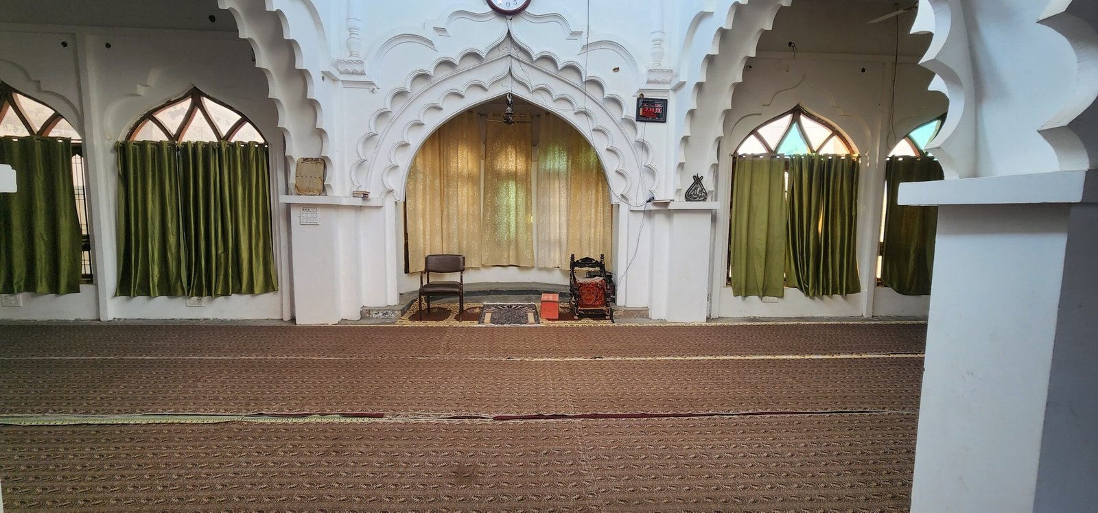 Prayer Hall Arches & Interior Architecture